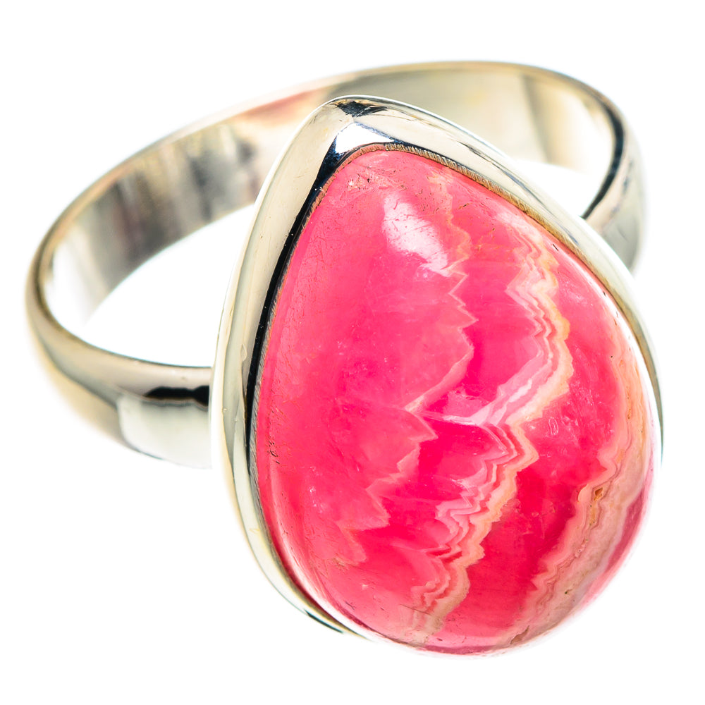 Rhodochrosite Rings handcrafted by Ana Silver Co - RING90086
