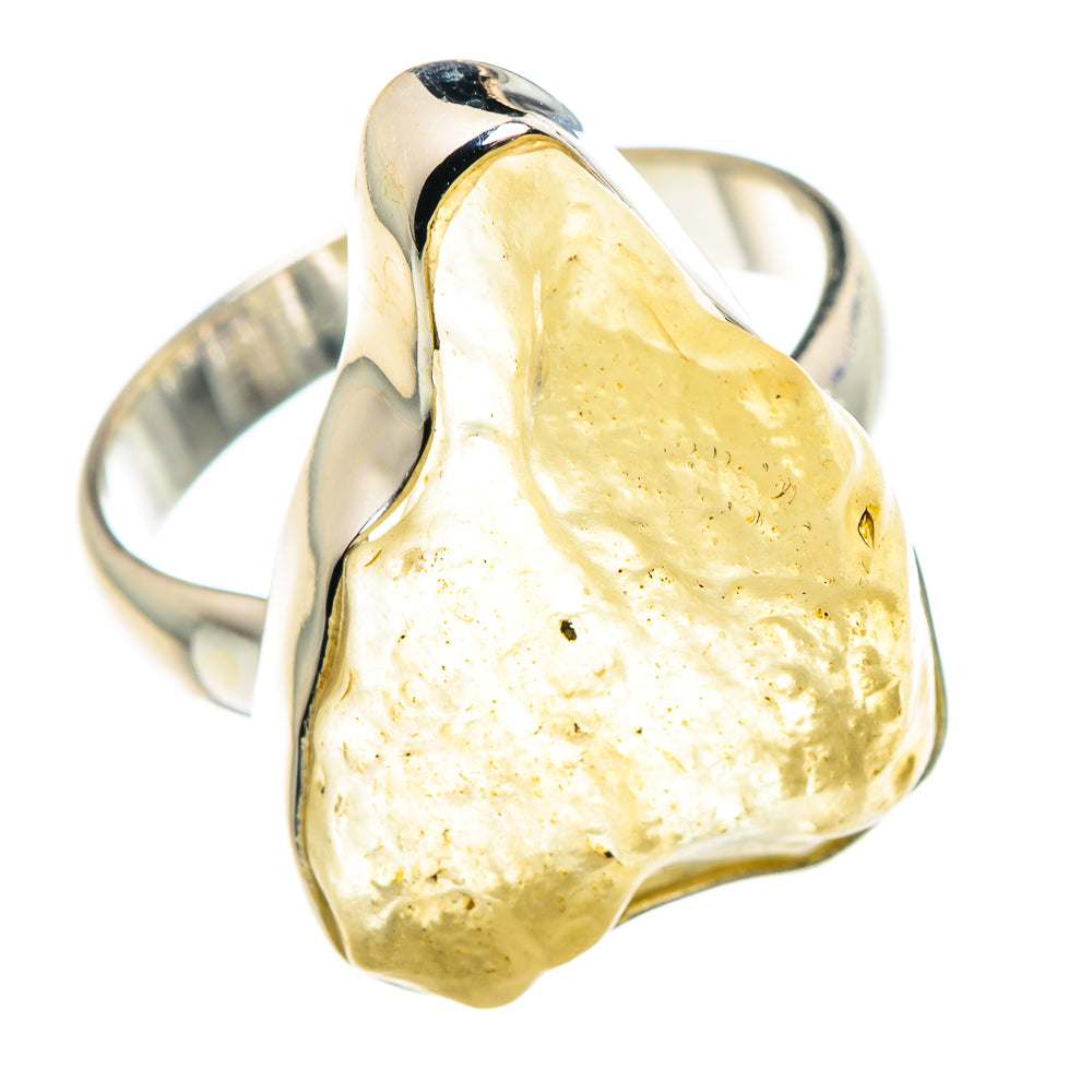 Libyan Glass Rings handcrafted by Ana Silver Co - RING90179