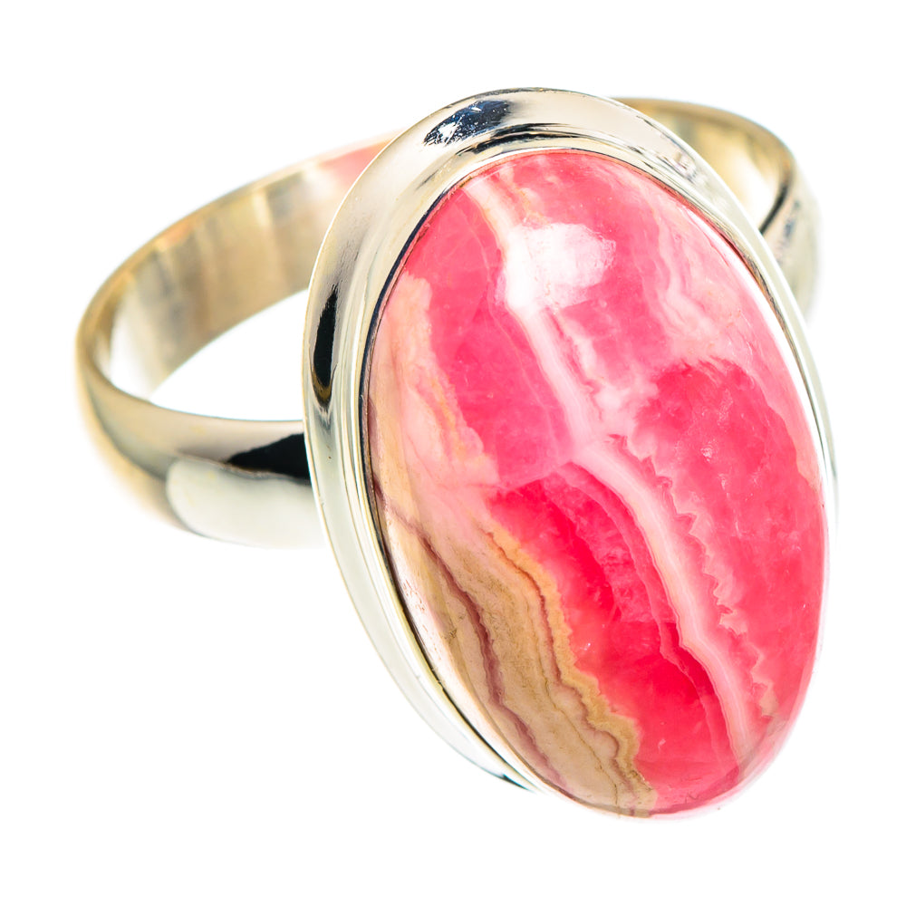 Rhodochrosite Rings handcrafted by Ana Silver Co - RING90183