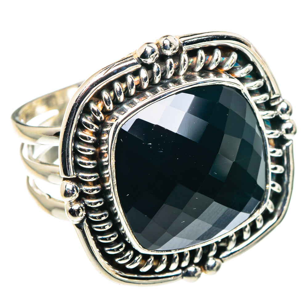 Black Onyx Rings handcrafted by Ana Silver Co - RING90267
