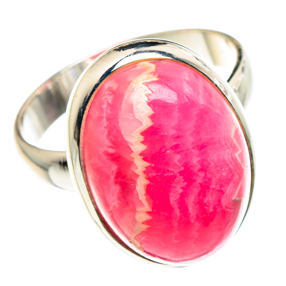 Rhodochrosite Rings handcrafted by Ana Silver Co - RING90332