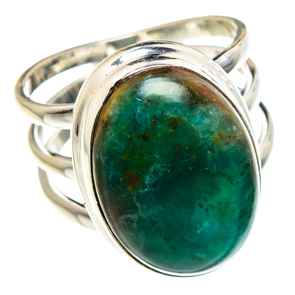 Peruvian Opal Rings handcrafted by Ana Silver Co - RING90353