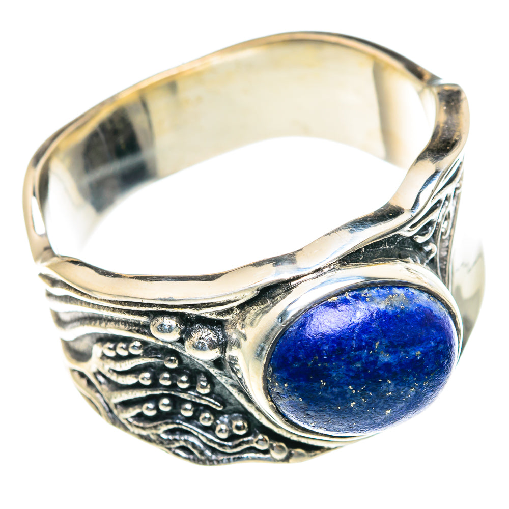 Lapis Lazuli Rings handcrafted by Ana Silver Co - RING90378