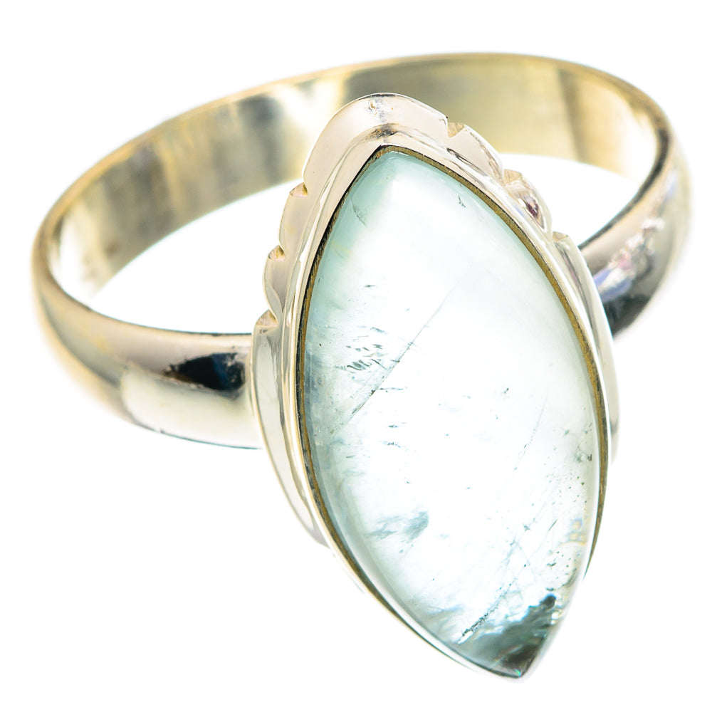 Aquamarine Rings handcrafted by Ana Silver Co - RING90474