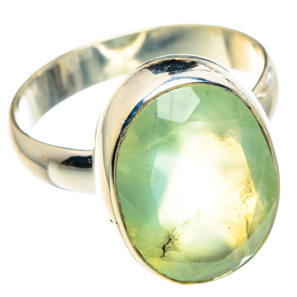 Prehnite Rings handcrafted by Ana Silver Co - RING90478