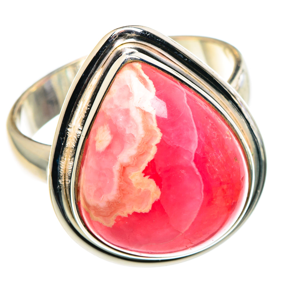 Rhodochrosite Rings handcrafted by Ana Silver Co - RING90486