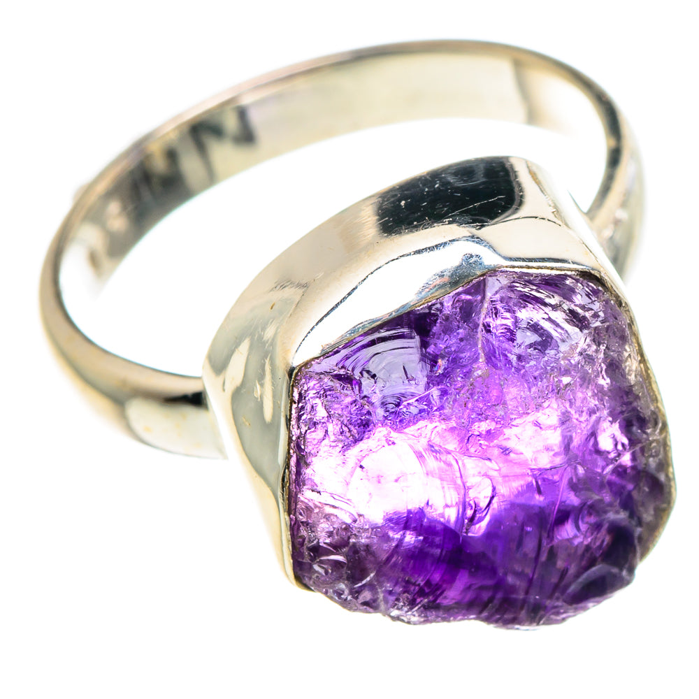 Amethyst Rings handcrafted by Ana Silver Co - RING90491 - Photo 2