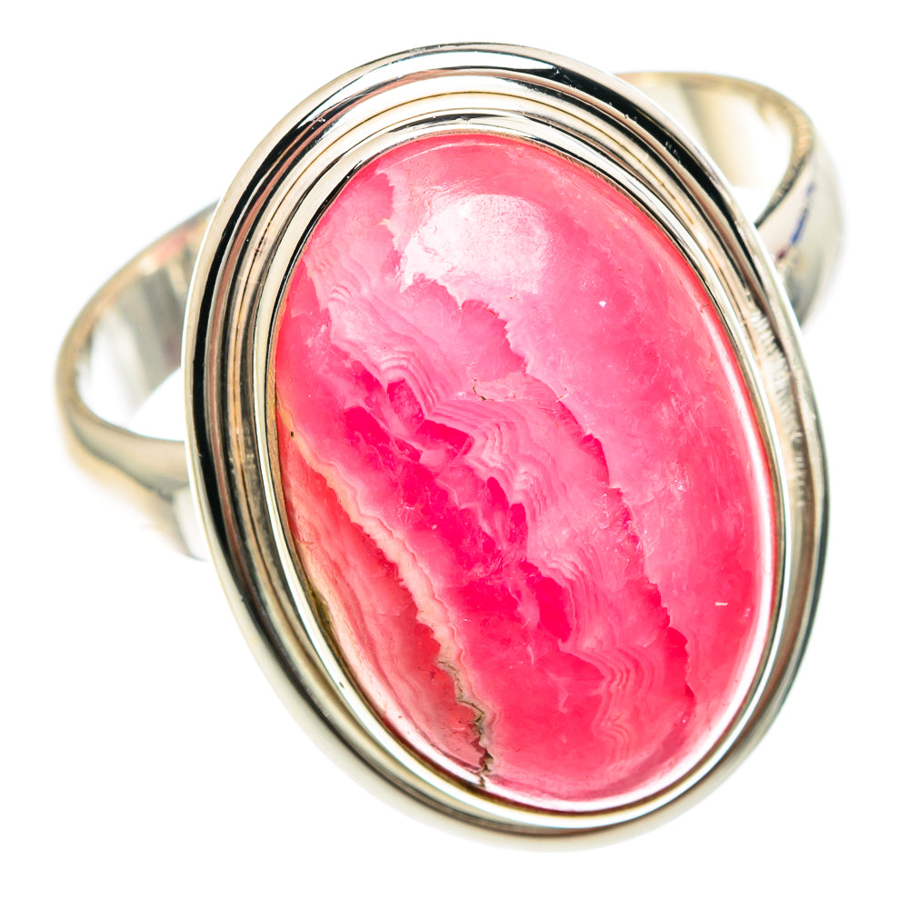 Rhodochrosite Rings handcrafted by Ana Silver Co - RING90640