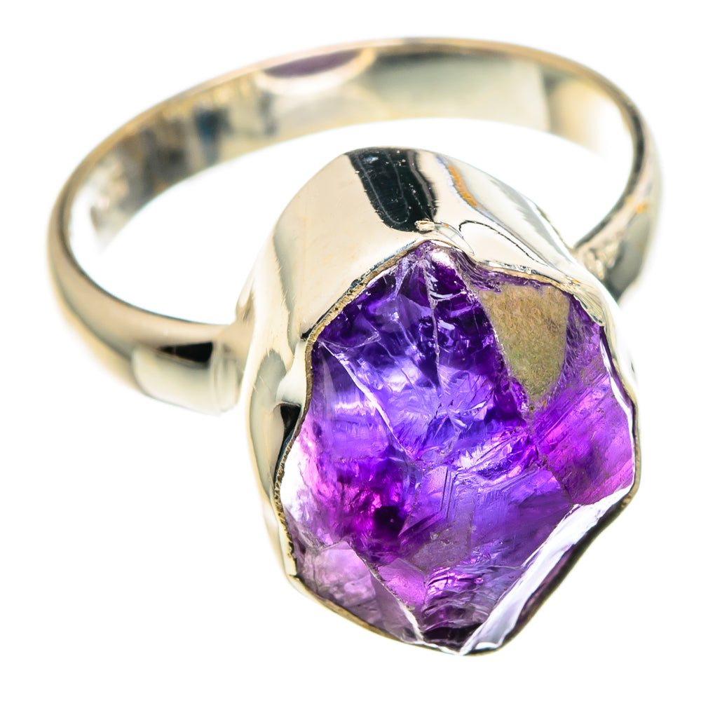 Amethyst Rings handcrafted by Ana Silver Co - RING90767 - Photo 2
