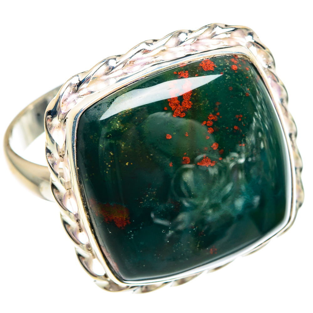 Bloodstone Rings handcrafted by Ana Silver Co - RING90864