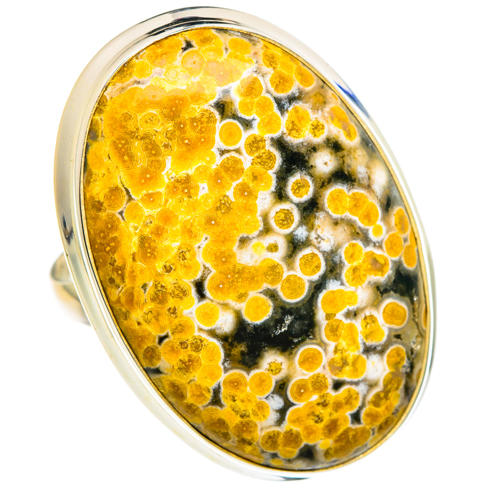 Ocean Jasper Rings handcrafted by Ana Silver Co - RING90869