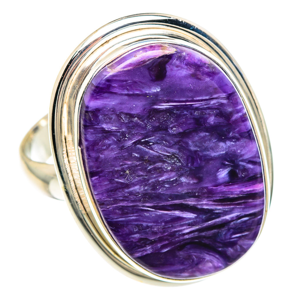 Charoite Rings handcrafted by Ana Silver Co - RING90885