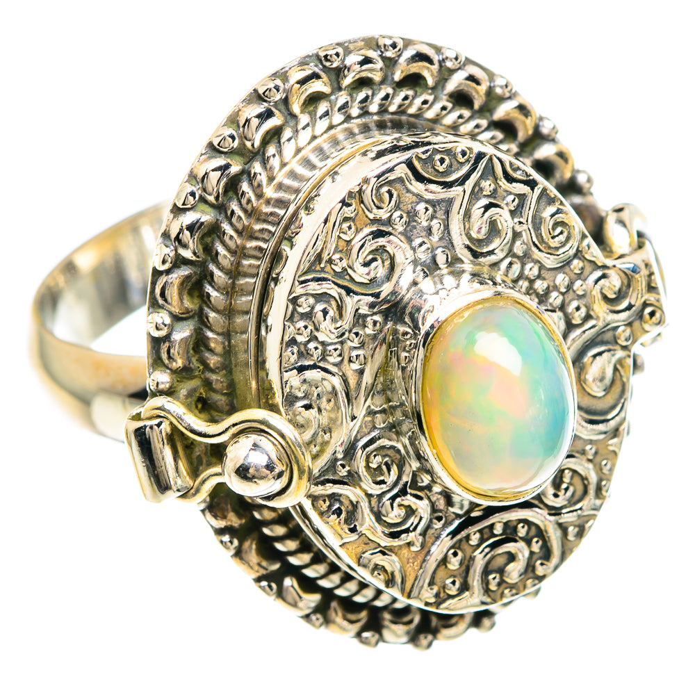 Ethiopian Opal Rings handcrafted by Ana Silver Co - RING90902