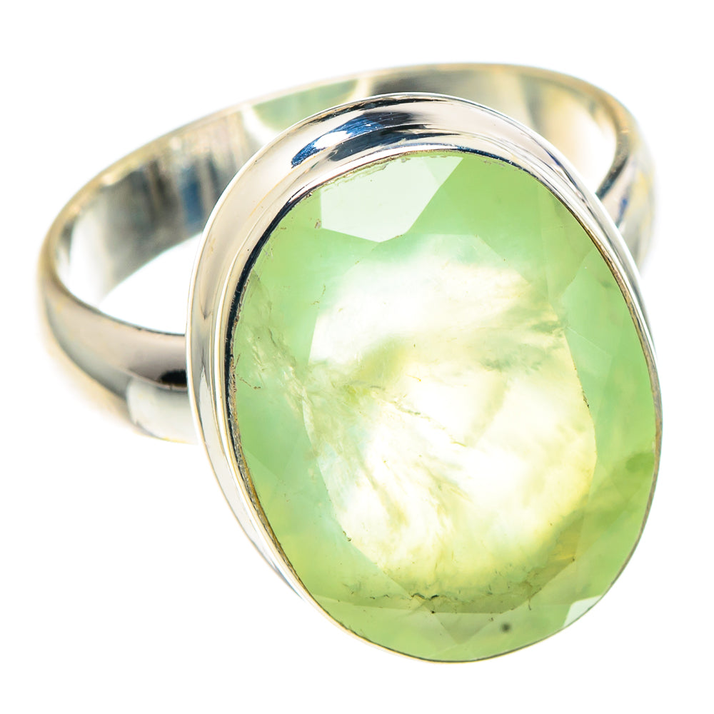 Prehnite Rings handcrafted by Ana Silver Co - RING90963