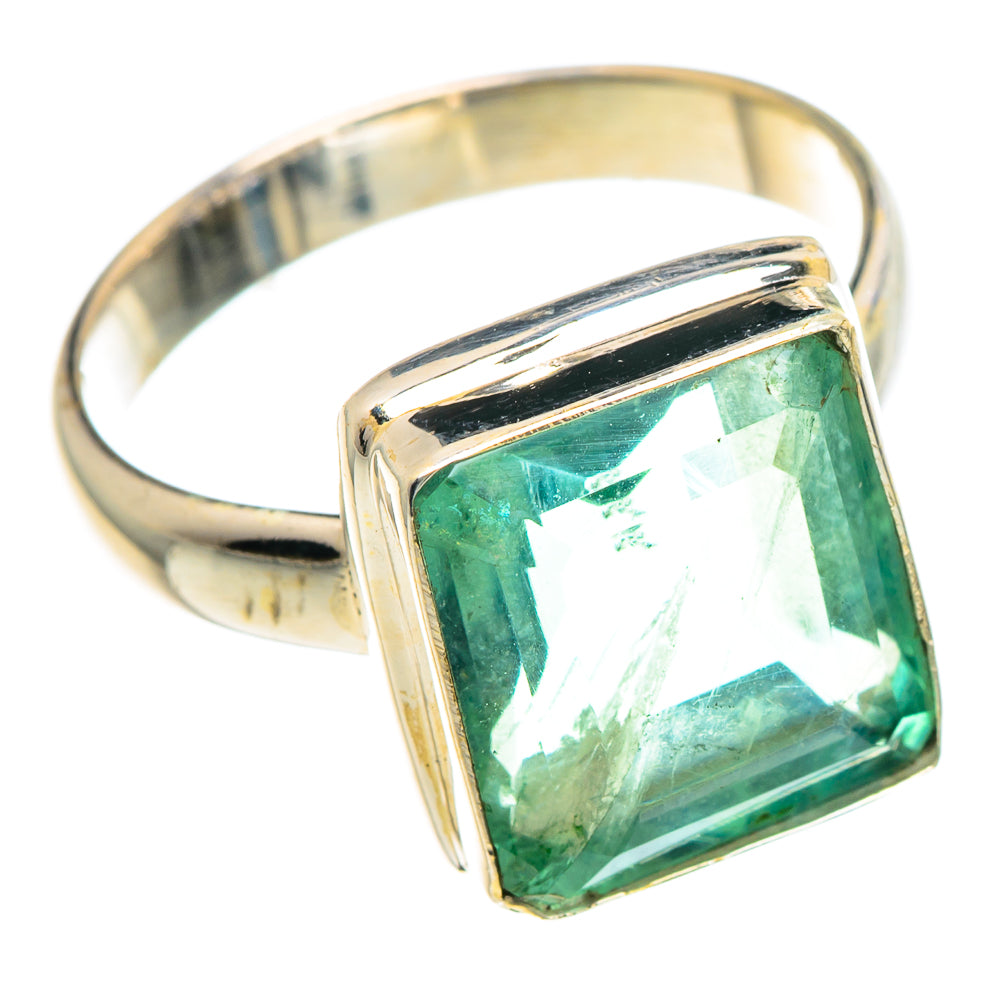 Green Fluorite Rings handcrafted by Ana Silver Co - RING90995