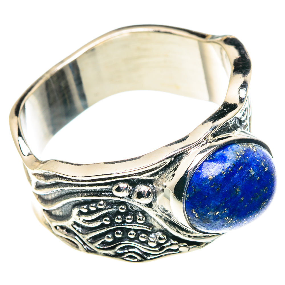 Lapis Lazuli Rings handcrafted by Ana Silver Co - RING91349