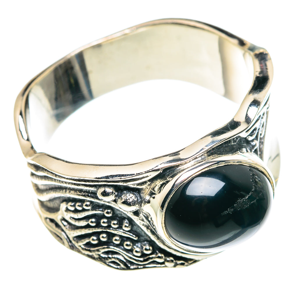 Black Onyx Rings handcrafted by Ana Silver Co - RING91369