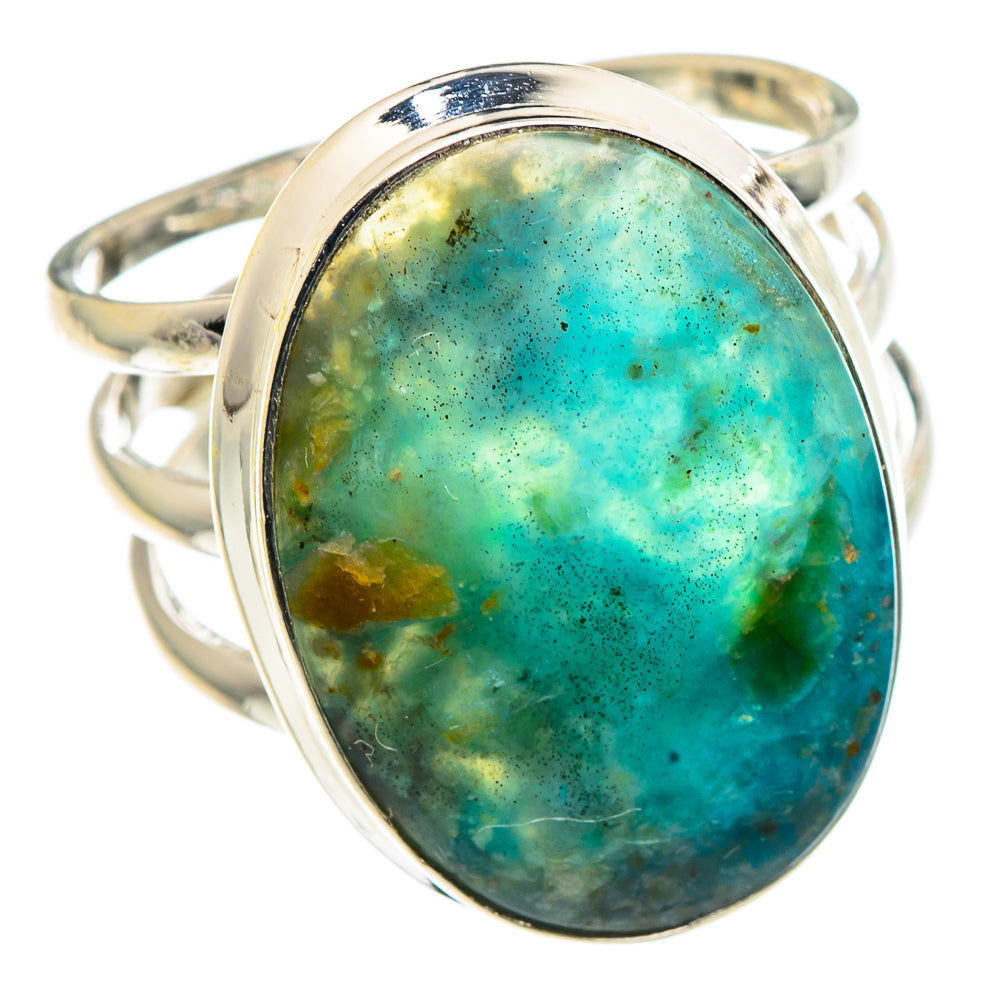 Peruvian Opal Rings handcrafted by Ana Silver Co - RING91399