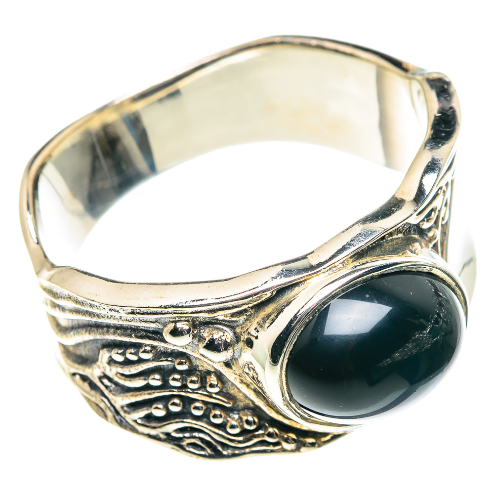 Black Onyx Rings handcrafted by Ana Silver Co - RING91441