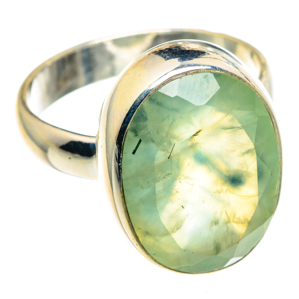 Prehnite Rings handcrafted by Ana Silver Co - RING91451