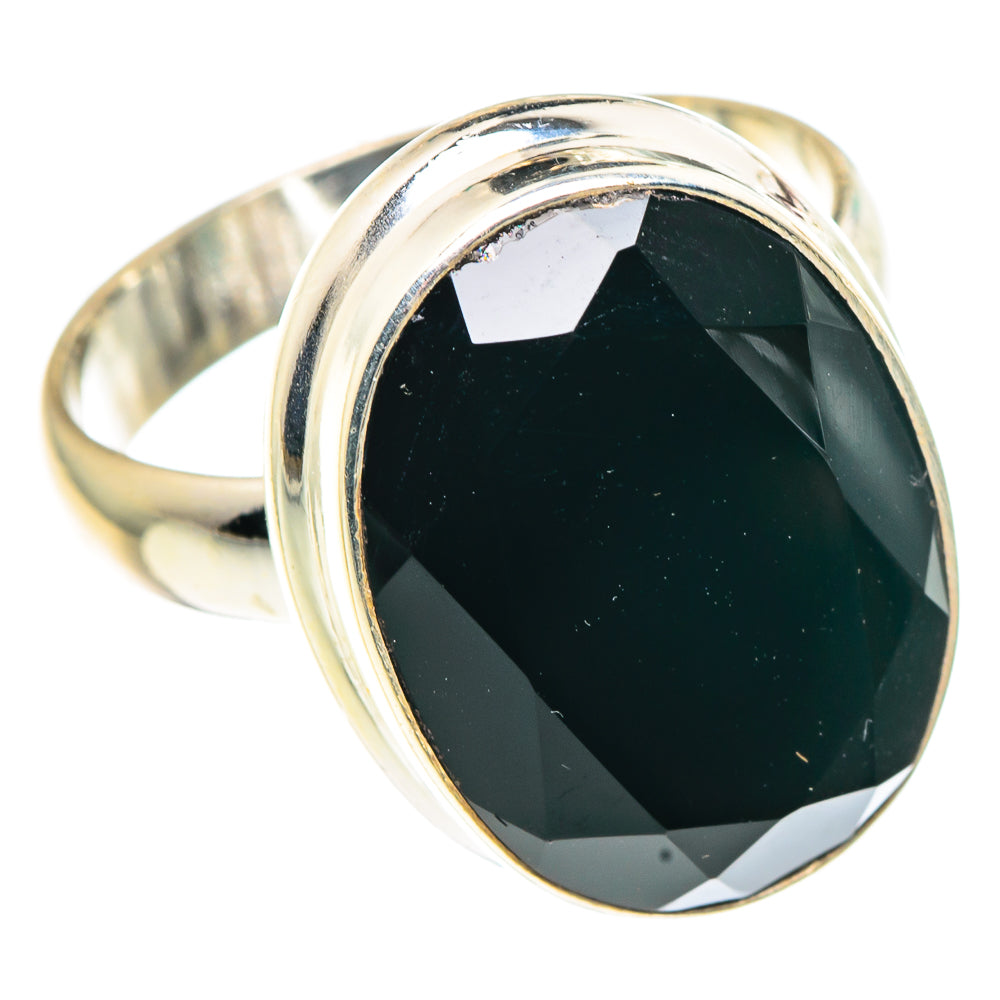 Black Onyx Rings handcrafted by Ana Silver Co - RING91487