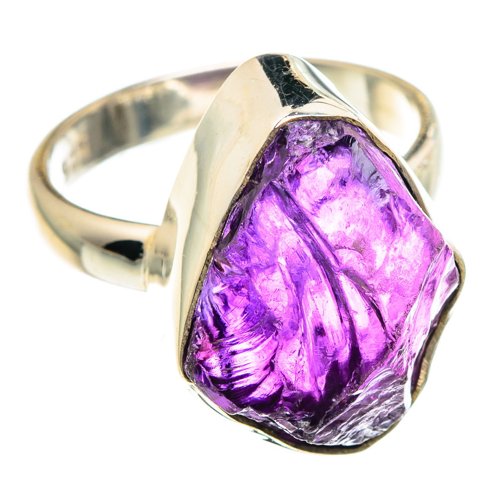 Amethyst Rings handcrafted by Ana Silver Co - RING91521 - Photo 2