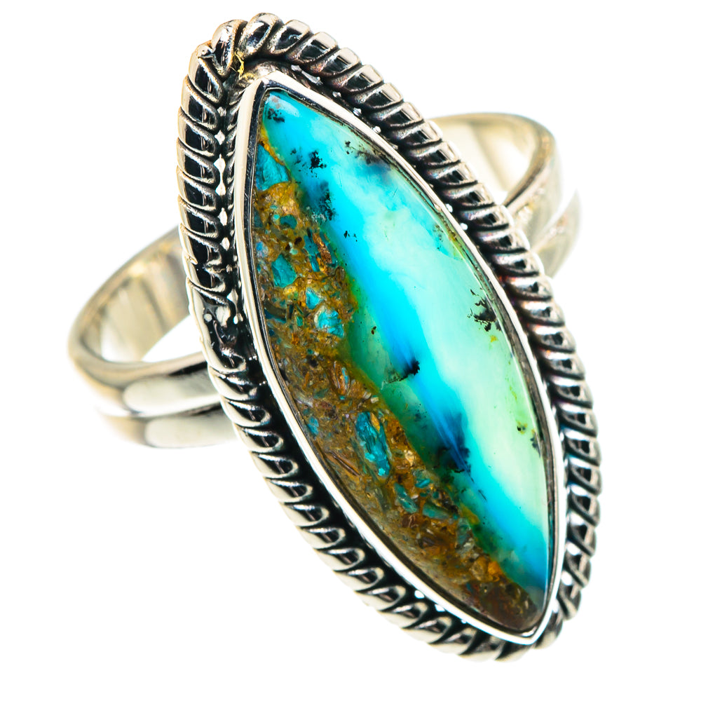 Peruvian Opal Rings handcrafted by Ana Silver Co - RING91524