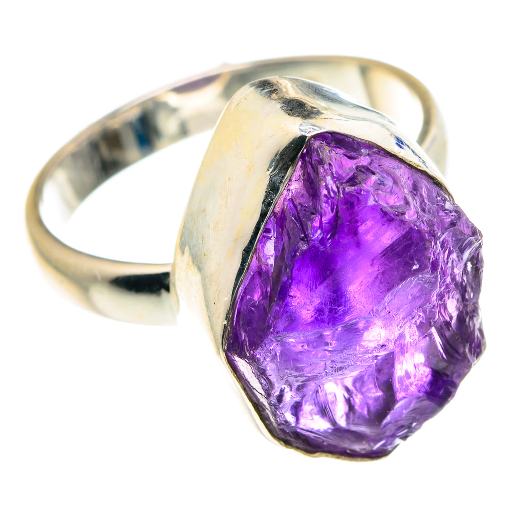 Amethyst Rings handcrafted by Ana Silver Co - RING91630 - Photo 2