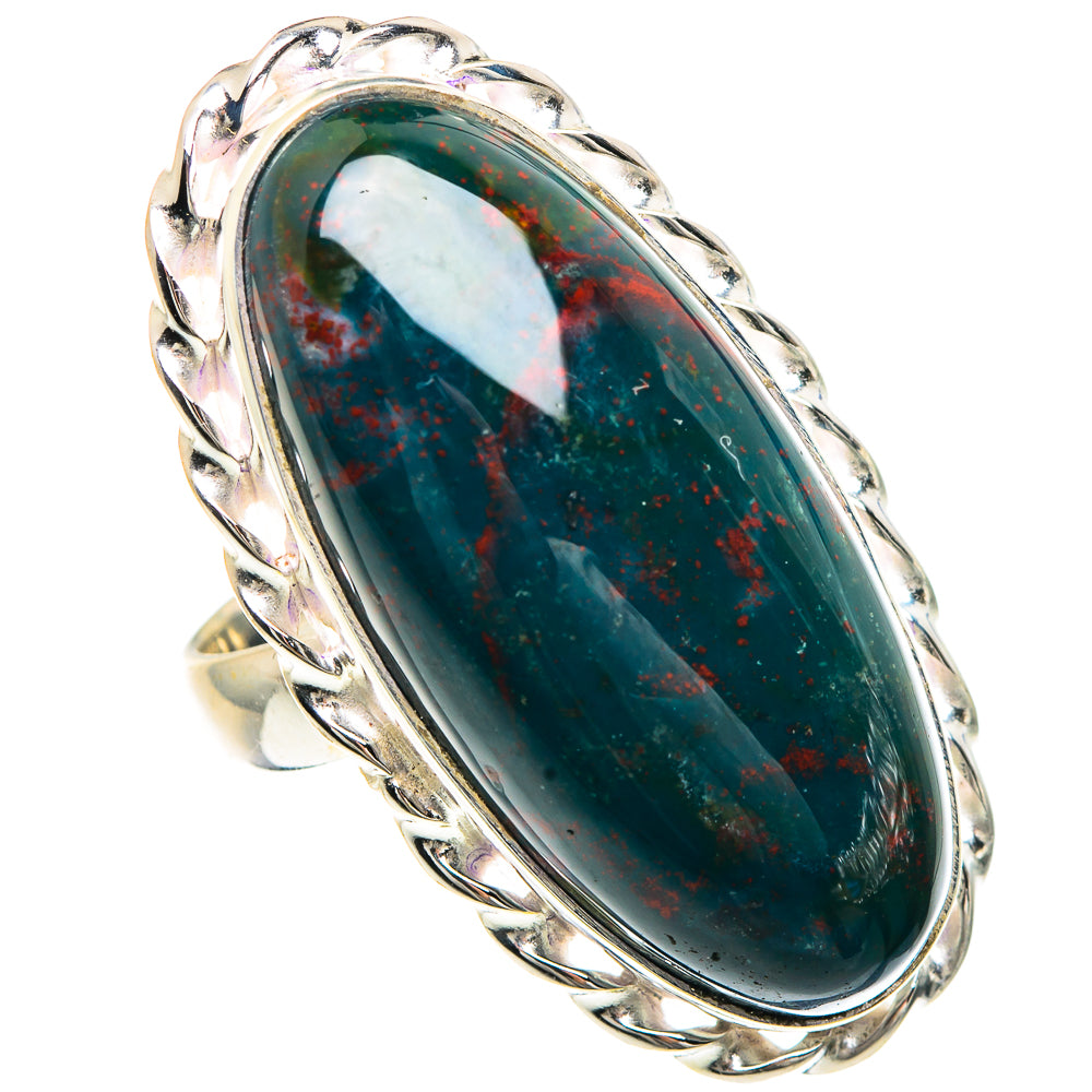 Bloodstone Rings handcrafted by Ana Silver Co - RING91653