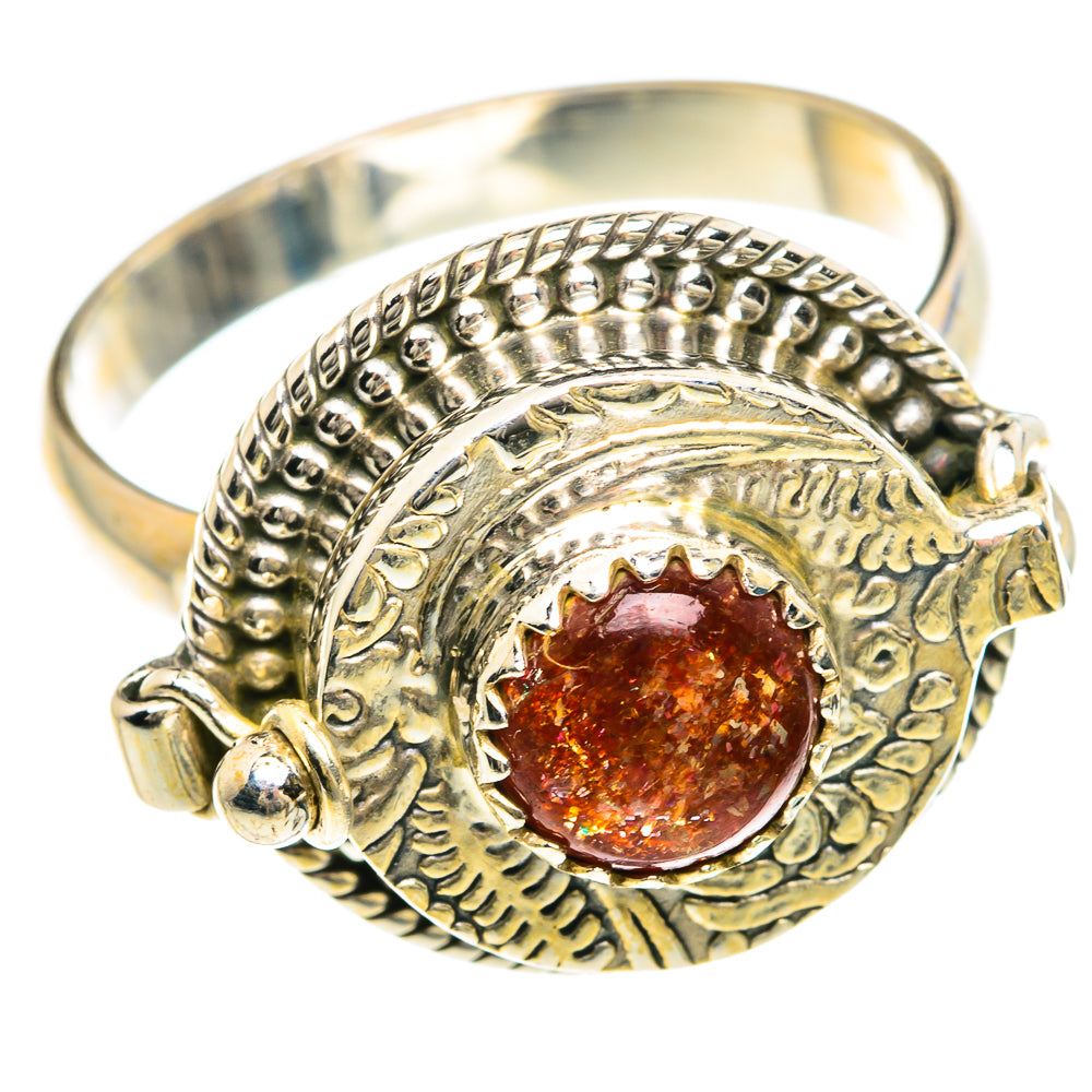 Sunstone Rings handcrafted by Ana Silver Co - RING91701