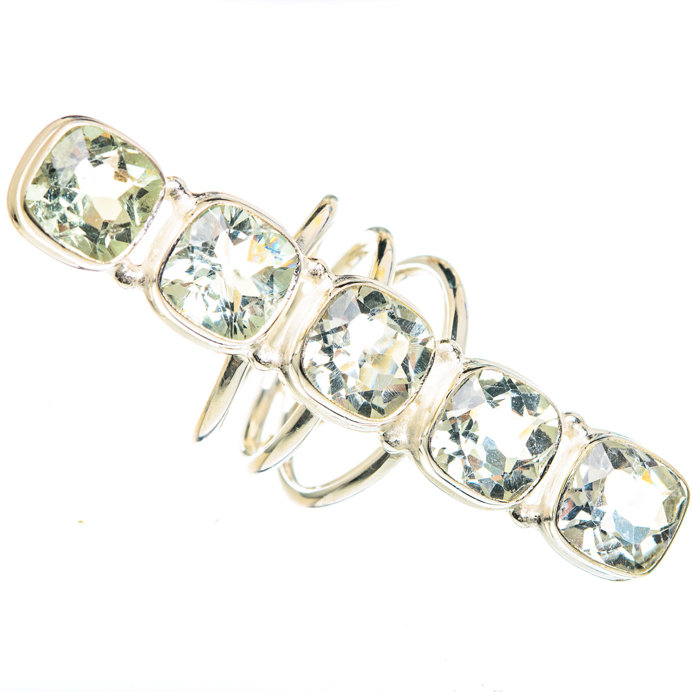 White Quartz Rings handcrafted by Ana Silver Co - RING91724