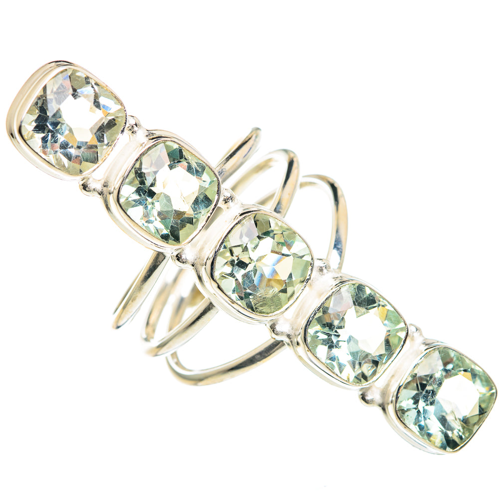 White Quartz Rings handcrafted by Ana Silver Co - RING91758