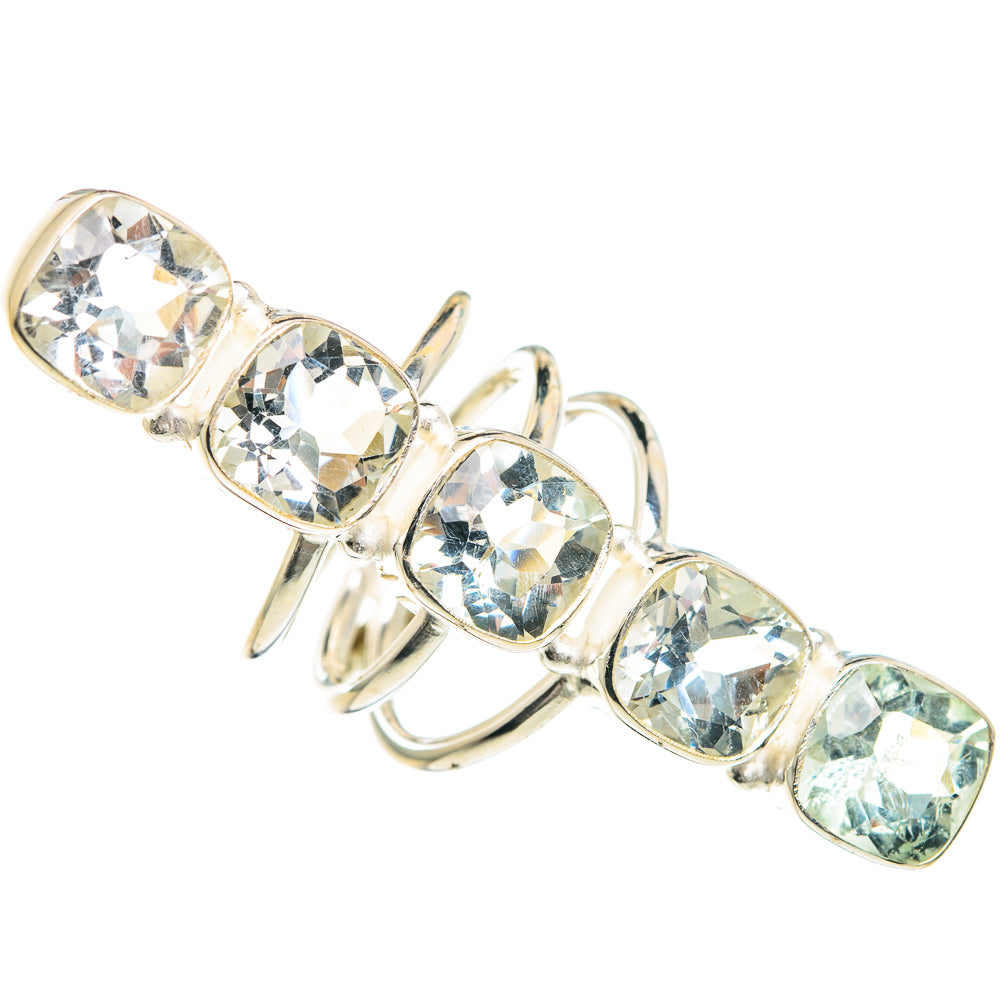 White Quartz Rings handcrafted by Ana Silver Co - RING91785