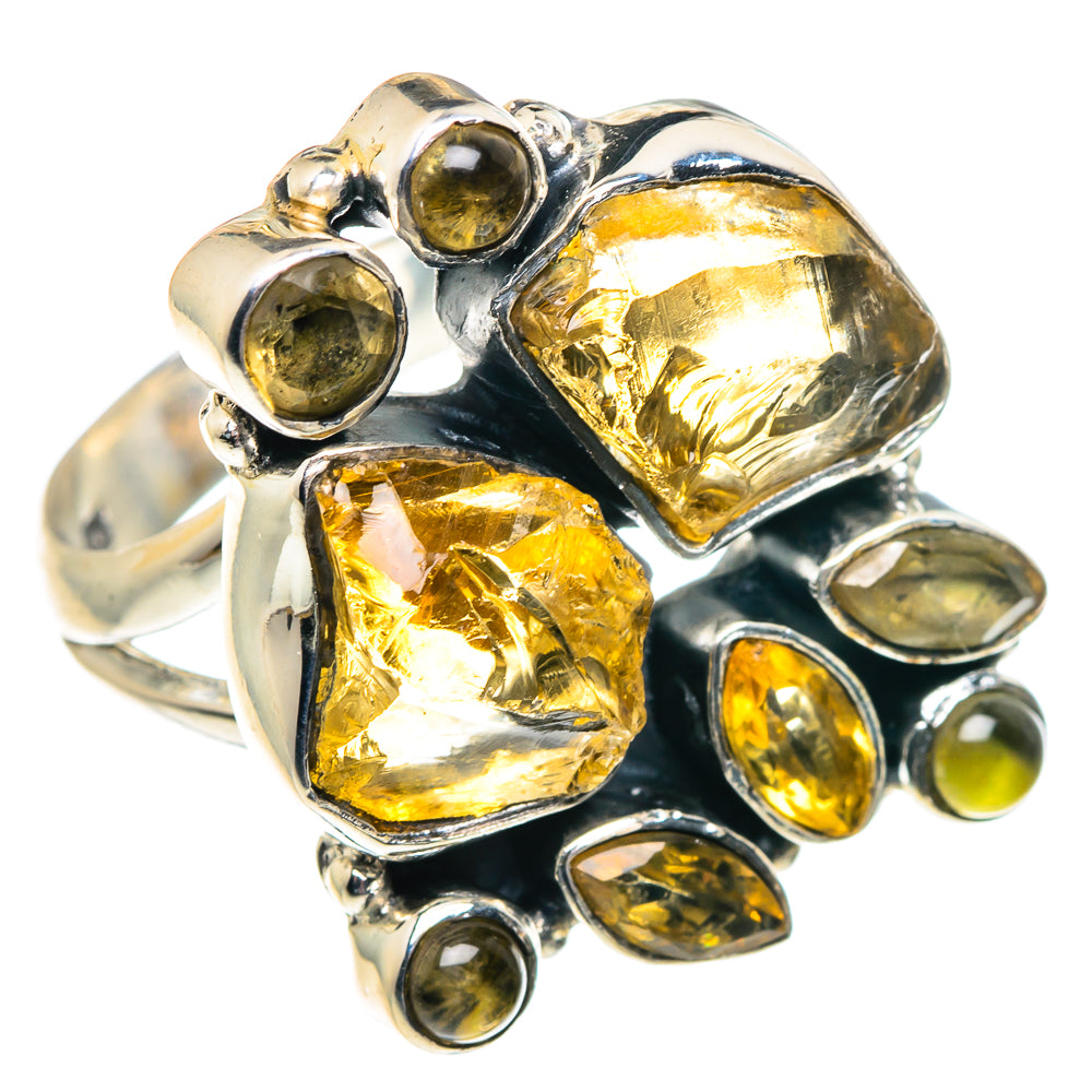 Citrine Rings handcrafted by Ana Silver Co - RING91820