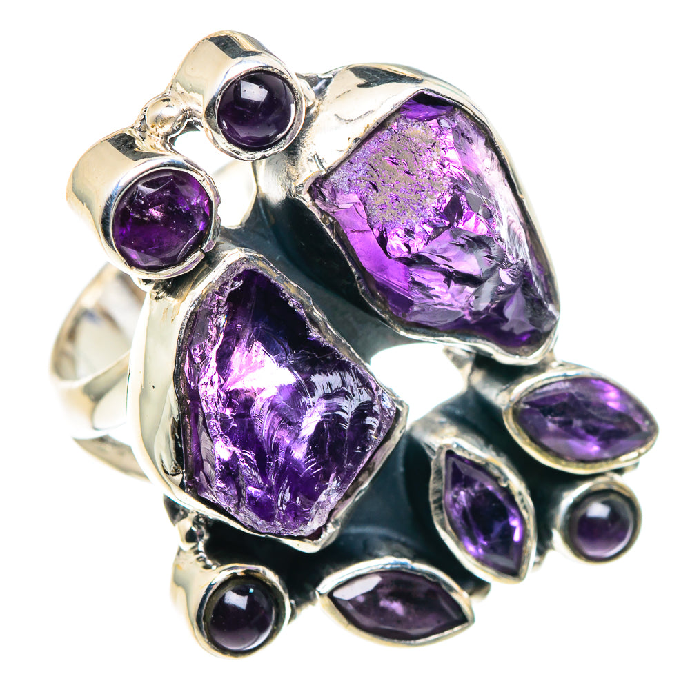 Amethyst Rings handcrafted by Ana Silver Co - RING91826