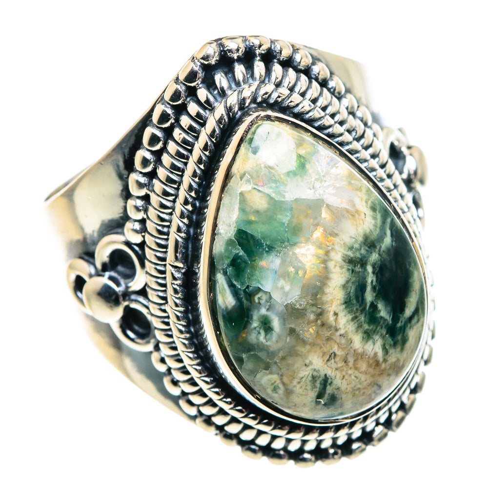 Ocean Jasper Rings handcrafted by Ana Silver Co - RING91846