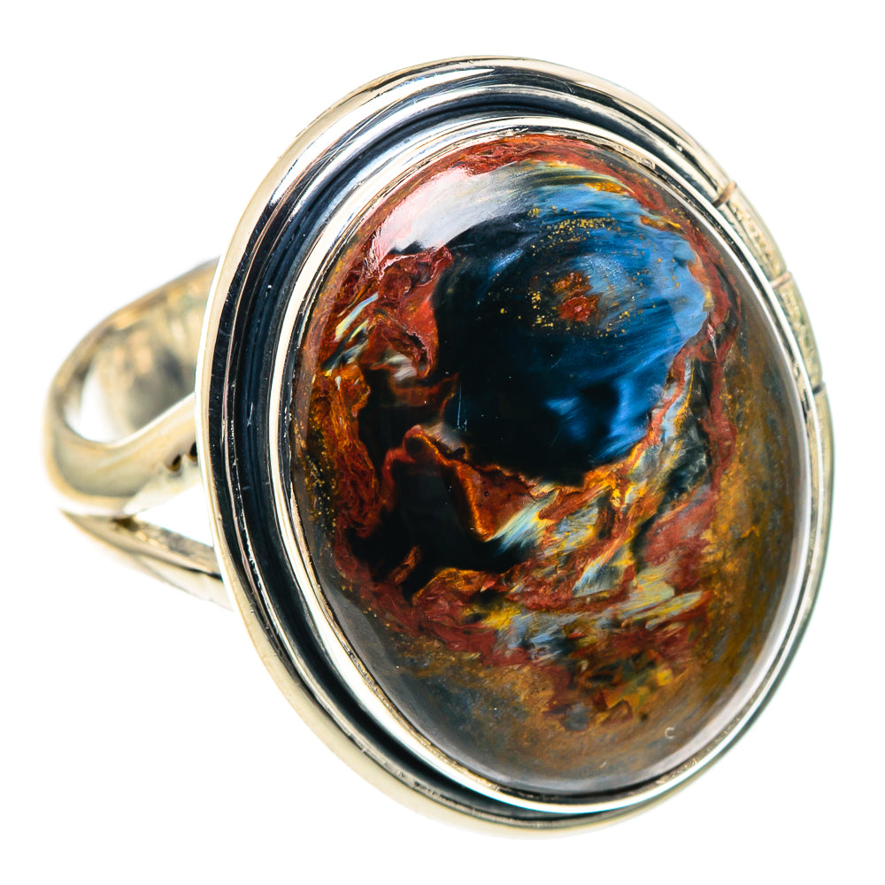 Golden Pietersite Rings handcrafted by Ana Silver Co - RING91994