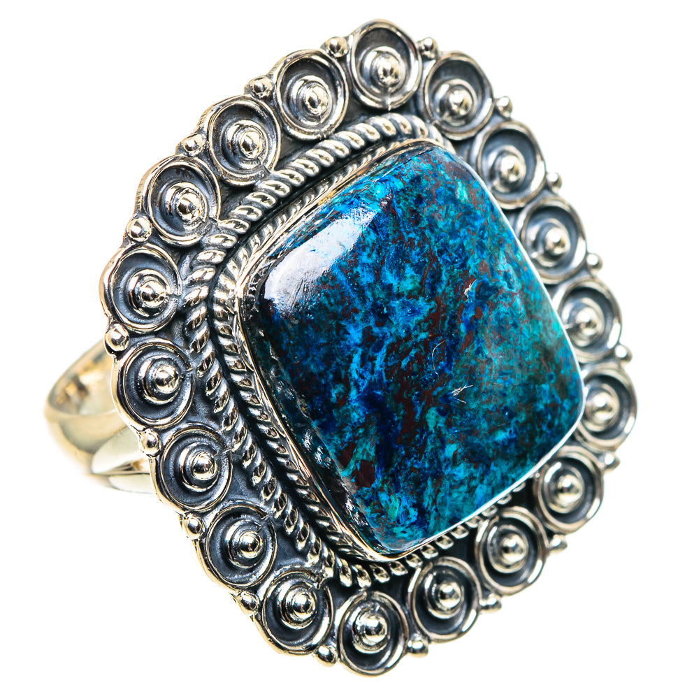 Shattuckite Rings handcrafted by Ana Silver Co - RING92114