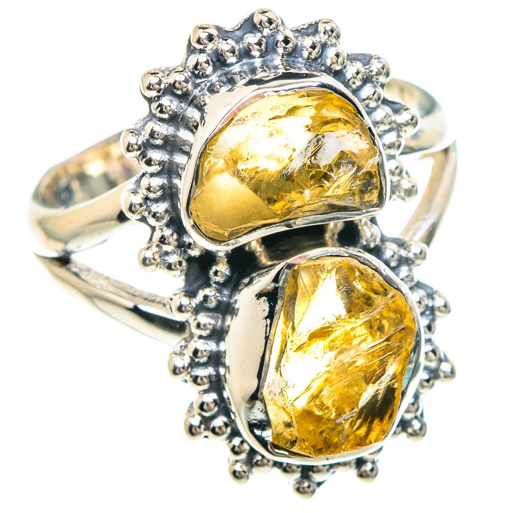 Citrine Rings handcrafted by Ana Silver Co - RING92131