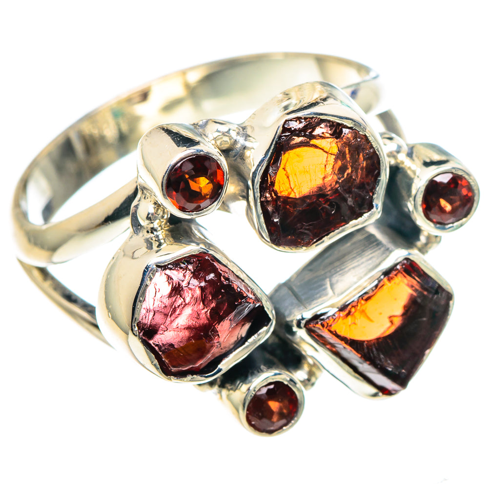 Garnet Rings handcrafted by Ana Silver Co - RING92162
