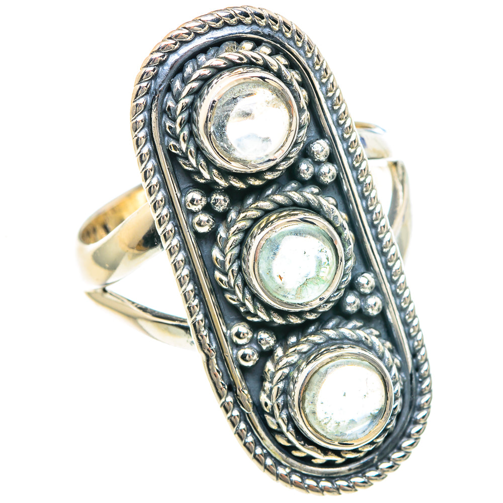Aquamarine Rings handcrafted by Ana Silver Co - RING92216