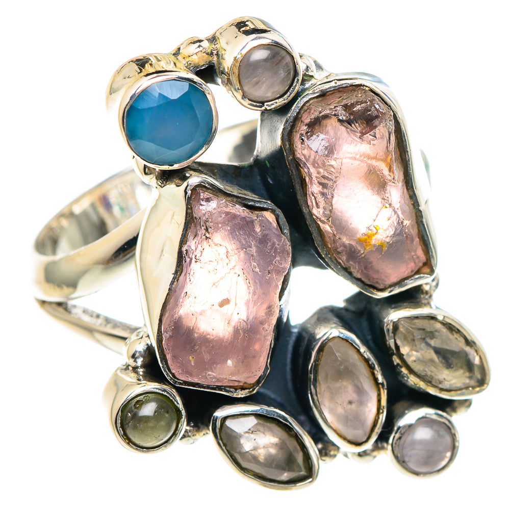 Rose Quartz Rings handcrafted by Ana Silver Co - RING92267