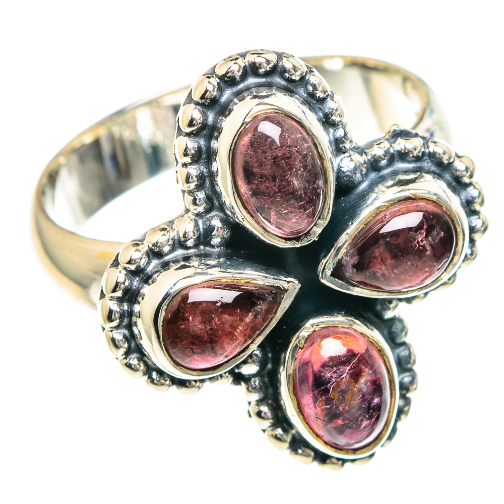 Pink Tourmaline Rings handcrafted by Ana Silver Co - RING92268