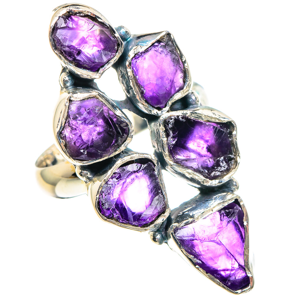 Amethyst Rings handcrafted by Ana Silver Co - RING92345