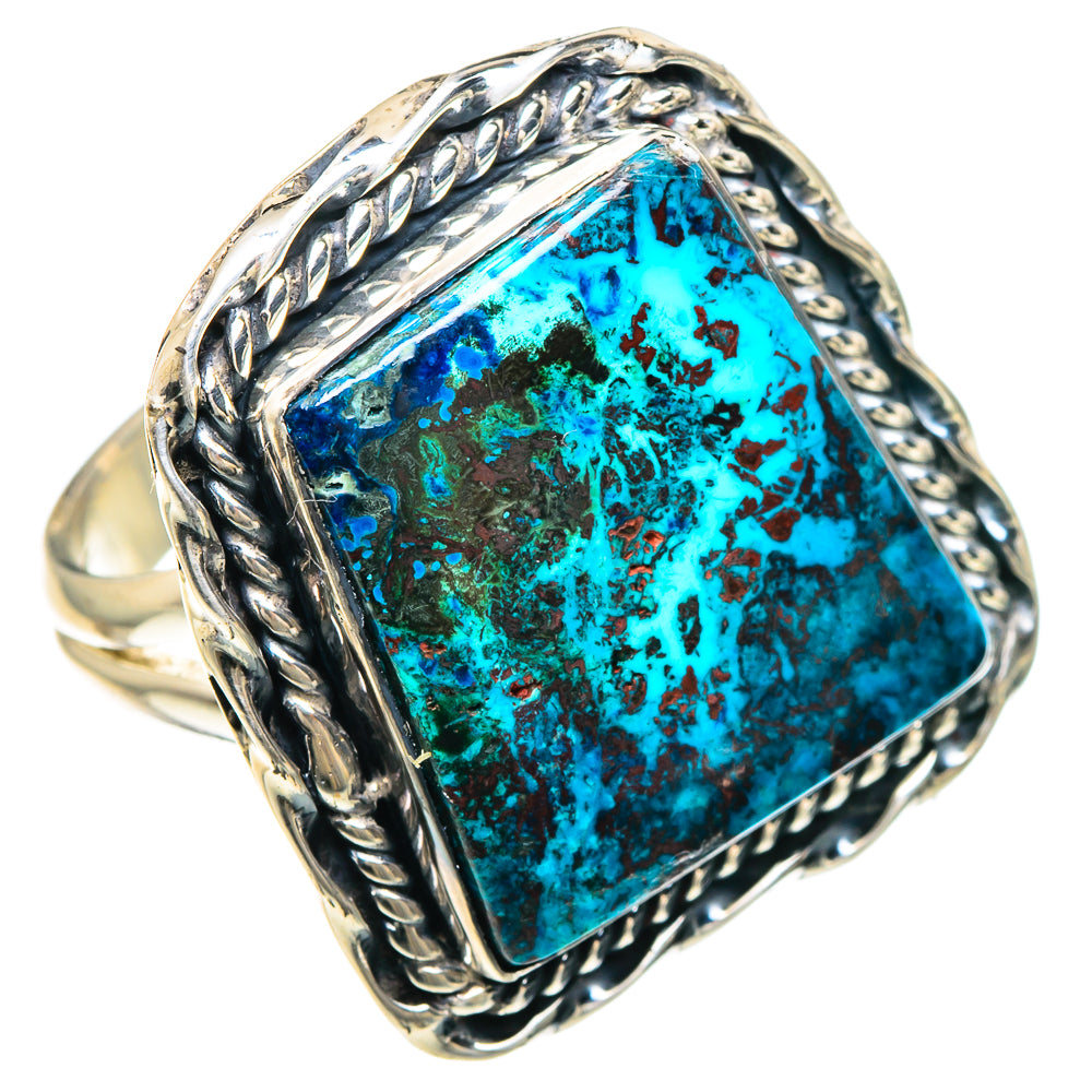 Shattuckite Rings handcrafted by Ana Silver Co - RING92388