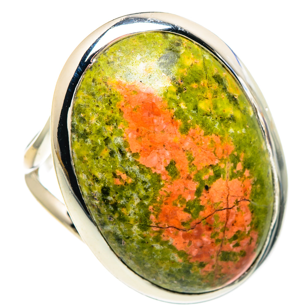 Unakite Rings handcrafted by Ana Silver Co - RING92395