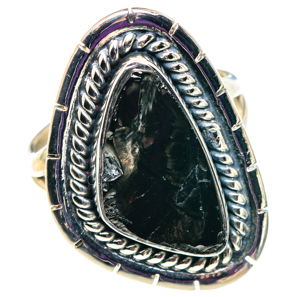 Shungite Rings handcrafted by Ana Silver Co - RING92439 - Photo 2