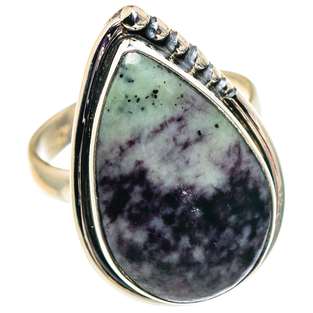 Lepidolite Rings handcrafted by Ana Silver Co - RING92463