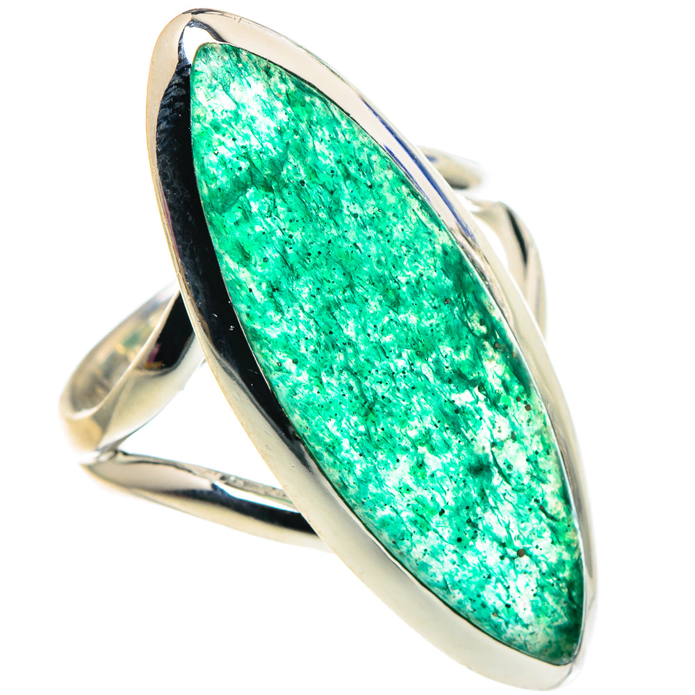 Green Aventurine Rings handcrafted by Ana Silver Co - RING92475