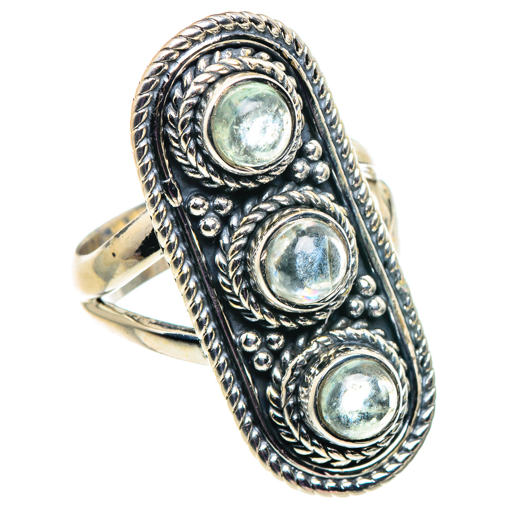 Aquamarine Rings handcrafted by Ana Silver Co - RING92548 - Photo 2